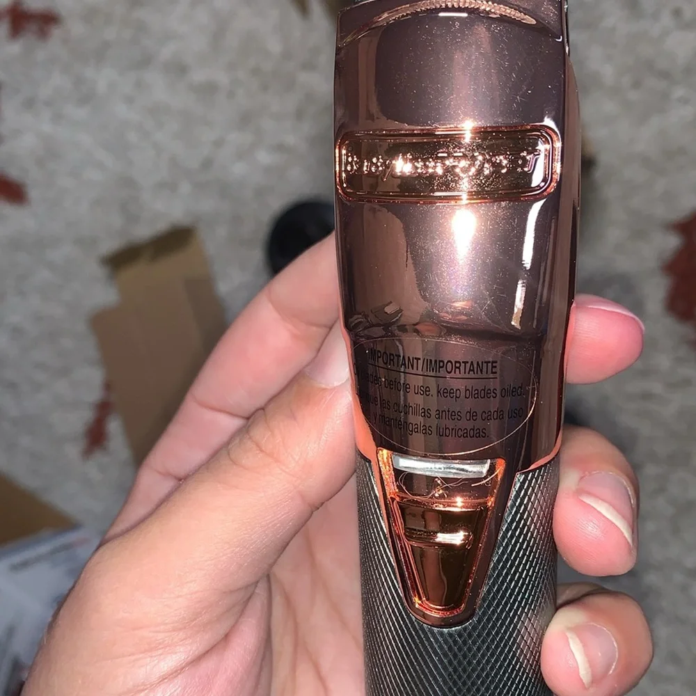 NWT- BaBylissPRO Pet- BPP89RM- Rose Gold Metal Professional Trimmer
